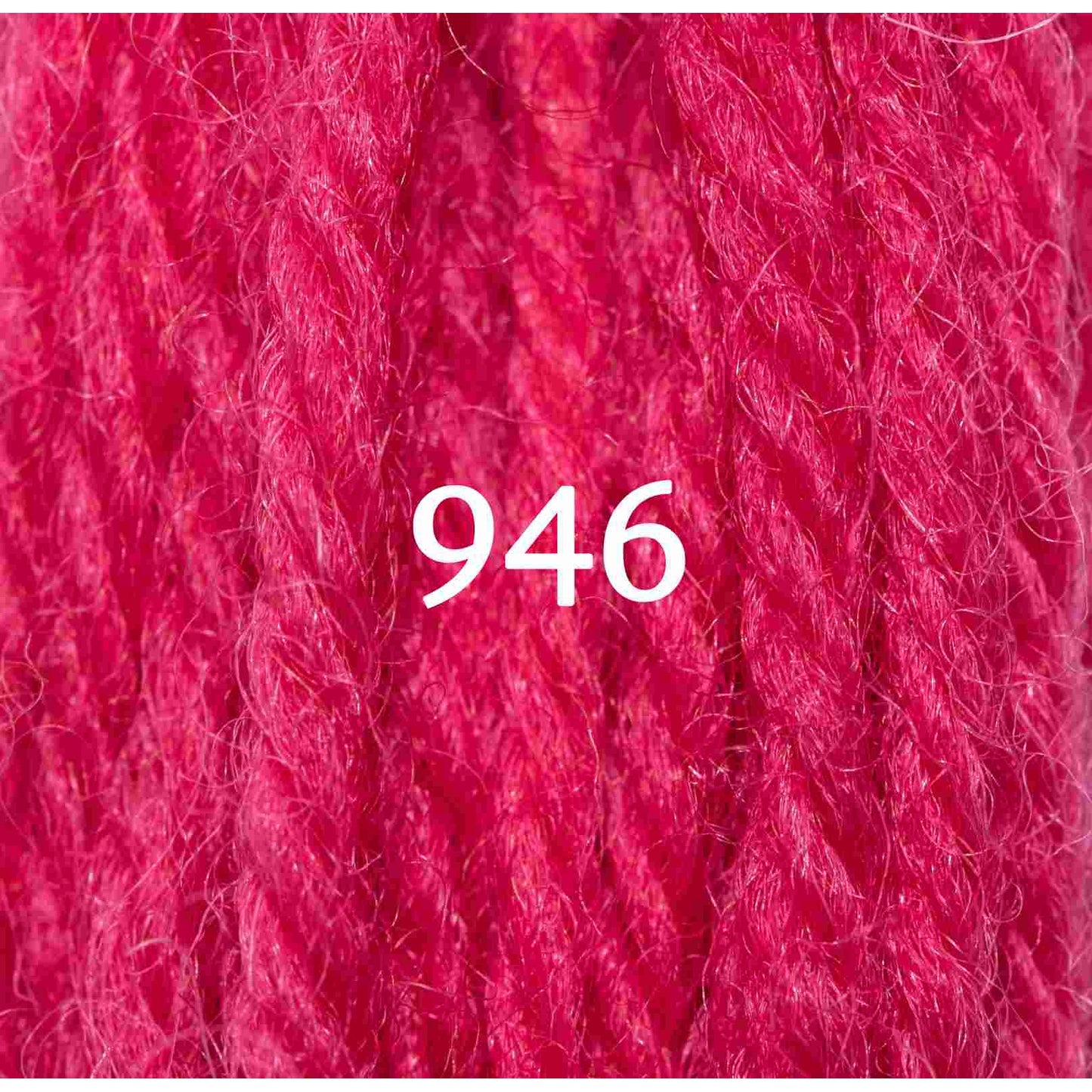 Crewel Weight Yarn ~ Bright Rose Pink 946