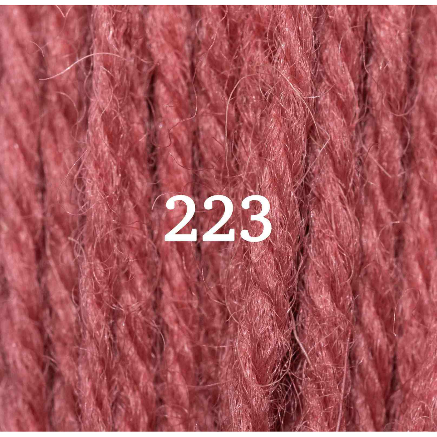 Crewel Weight Yarn ~ Bright Terra Cotta 223