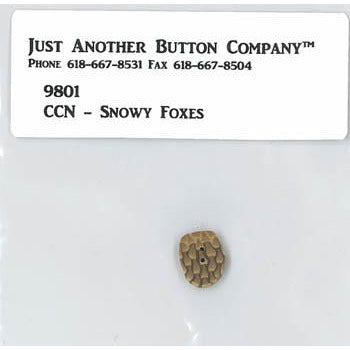 Country Cottage Needleworks - Frosty Forest - Snowy Foxes Button