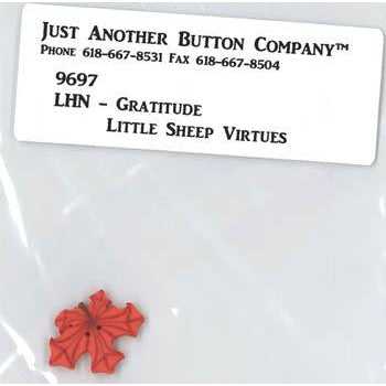 Little Sheep Virtues No. 11 Gratitude Button