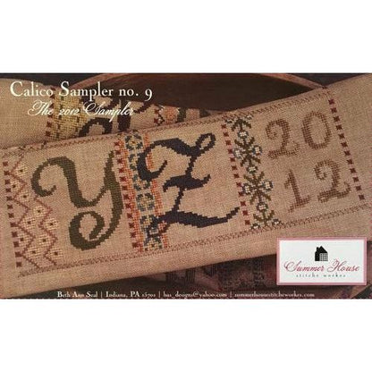 Calico Sampler Series Cross Stitch Pattern