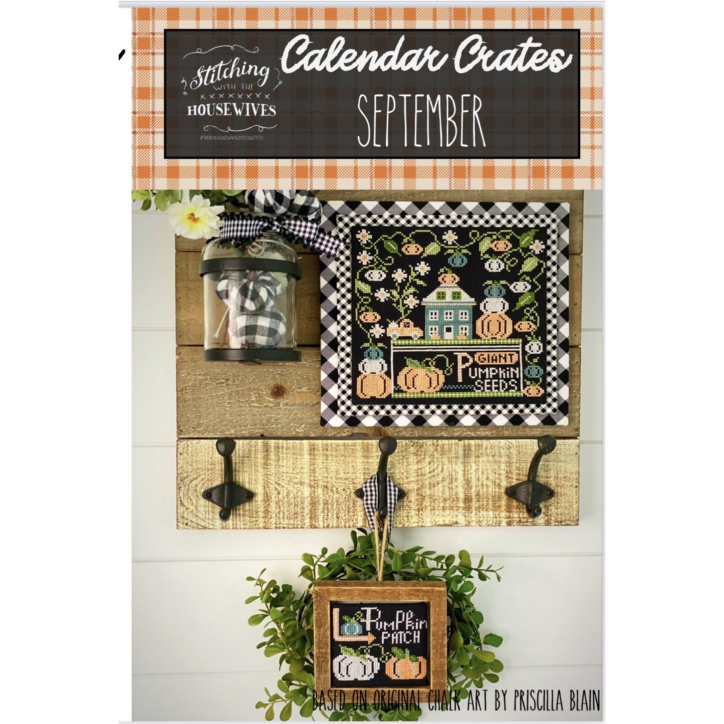 Stitching Housewives ~ Calendar Crates ~ September Pattern