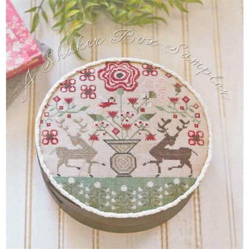 Plum Street Samplers ~ Chocolate Harts Cross Stitch Pattern