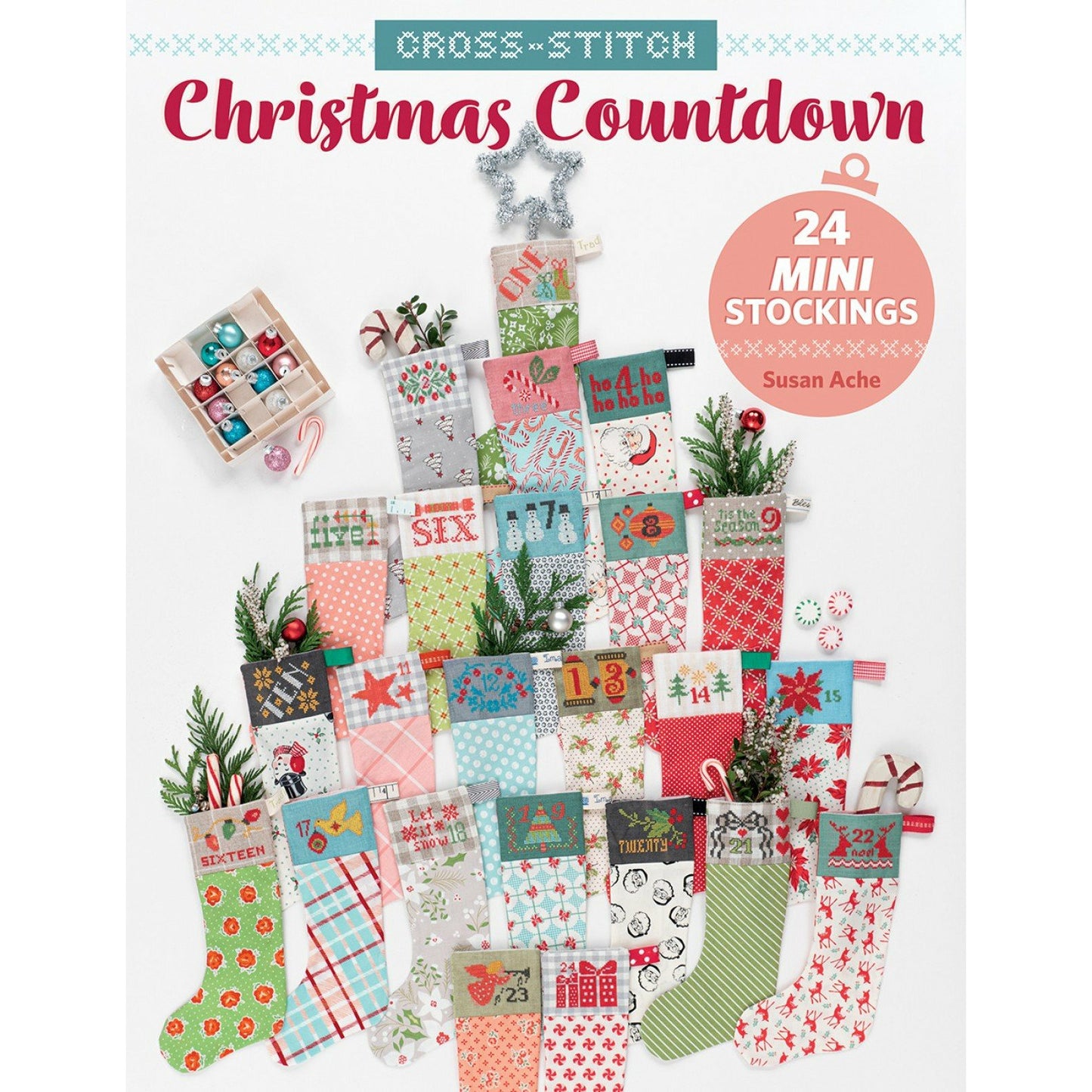 Christmas Countdown 24 Mini Stockings Floss Pack