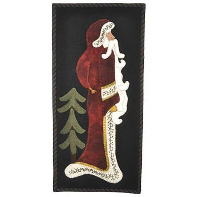Lily Anna Stitches ~ Christmas Kringle Wool Applique Pattern