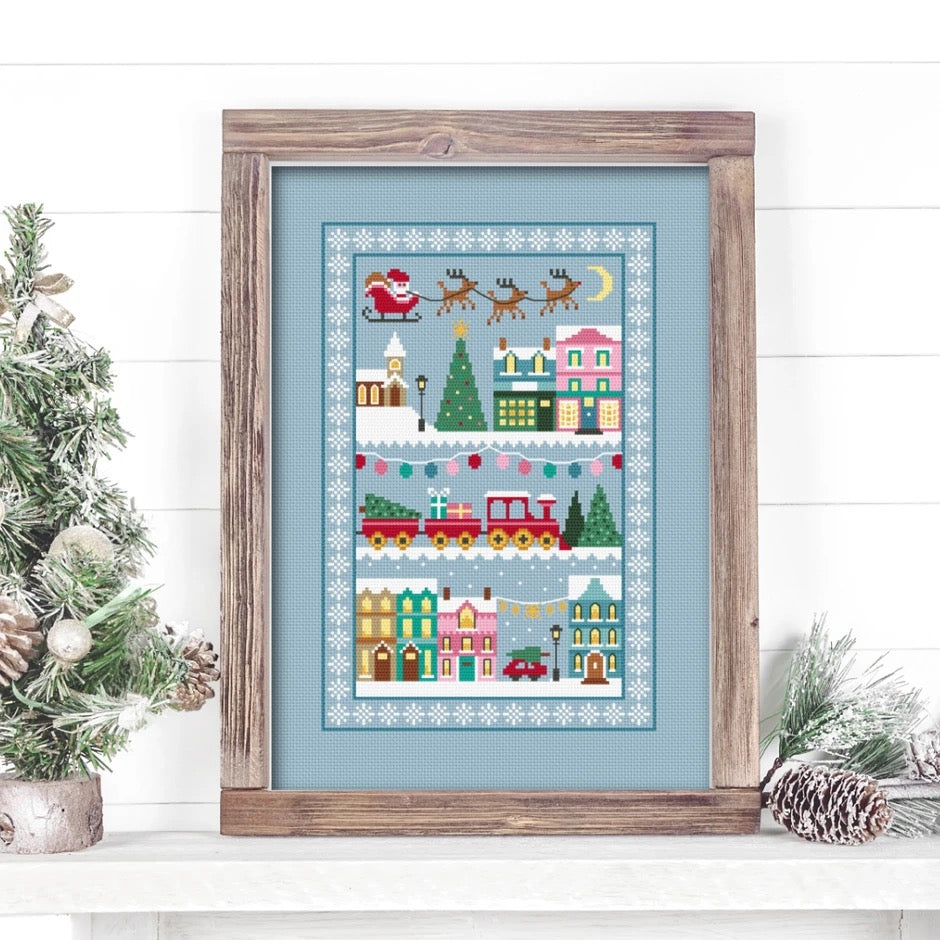 Little Dove Designs ~ Christmas Town Pattern