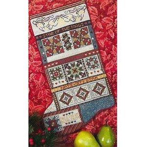 Rosewood Manor ~ Christmas Stars Quilt Stocking Pattern