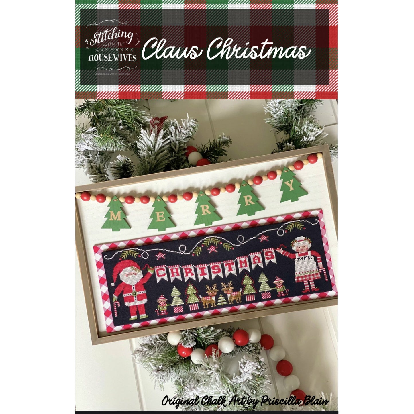 Stitching Housewives ~ Claus Christmas Pattern ~ Shipping 1st Week of November