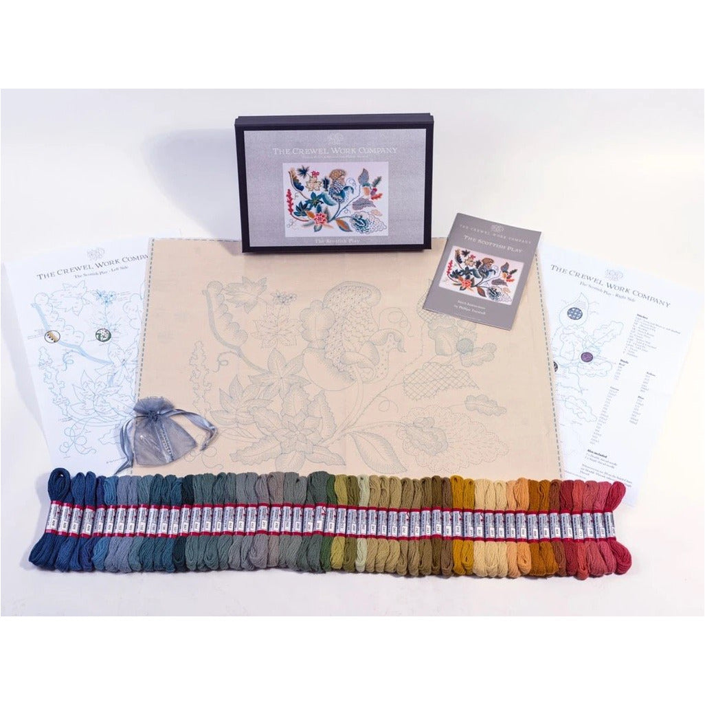 The Crewel Work Company ~ The Scottish Play Crewel Embroidery Kit