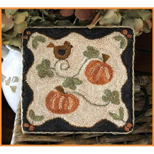 Little House Needleworks ~ Country Pumpkins Punch Needle Pattern