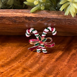 Broche de Noel (Candy Canes)