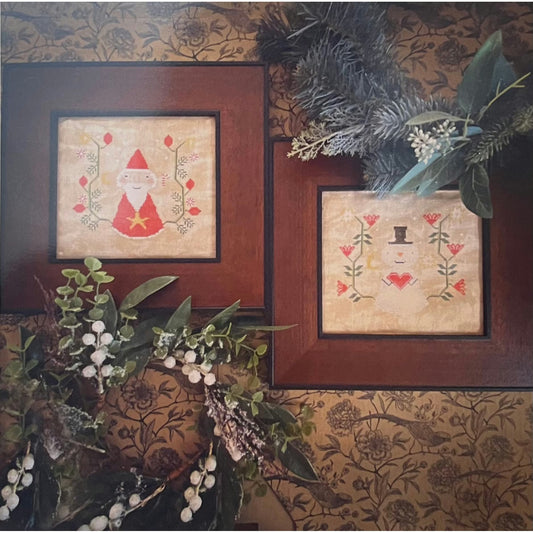 The Snowflower Diaries ~ Santa & Snowman Pattern