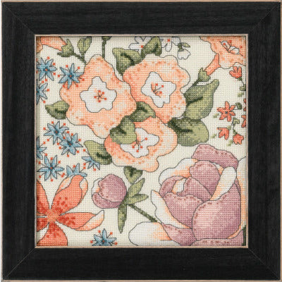 Floral Fantasy ~ Yellow Floral 1 Cross Stitch Kit