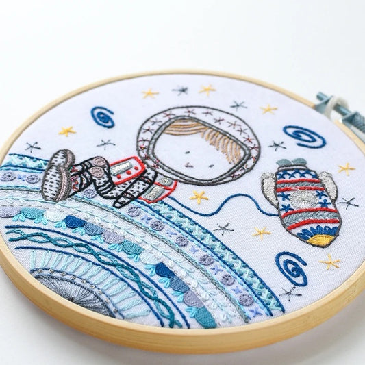 Hello Earth! Embroidery Kit