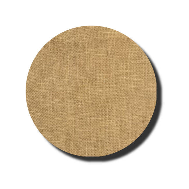 xJuDesigns | 32 ct Dark Golden Brown Belfast Linen