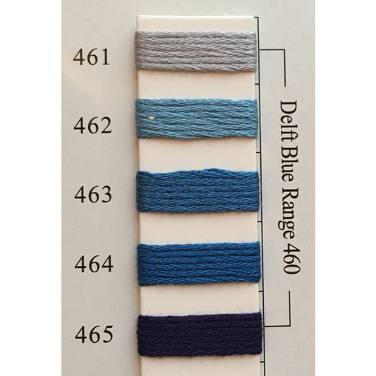 Colors 461 - 465 Delft Blue Range