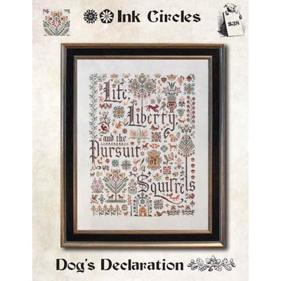 Ink Circles ~ A Dog's Declaration Pattern