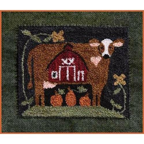 Little House Needleworks ~ Down on the Farm Punch Needle Pattern