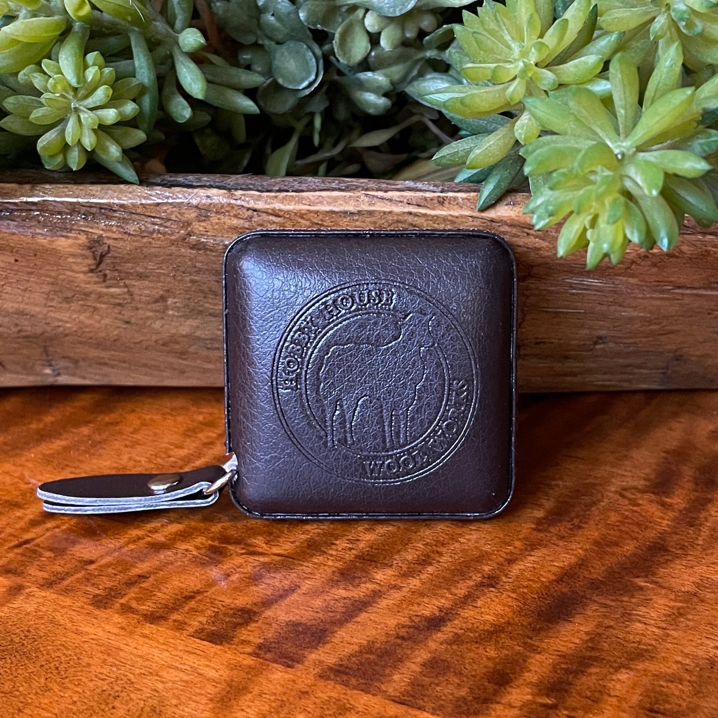 Hobby House Wool Works Vegan Leather Tape Measure ~ Black