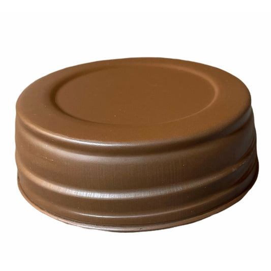 Rustic Tin Metal Mason Jar Lid