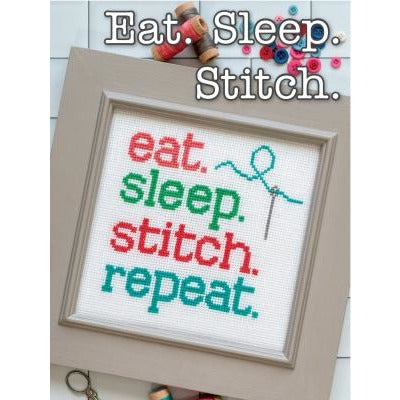 Eat. Sleep. Stitch. Pattern