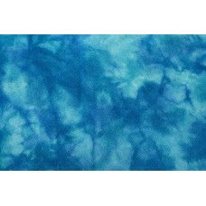 Primitive Gatherings ~ Electric Blue Hand-Dyed Wool Fabric Fat Quarter