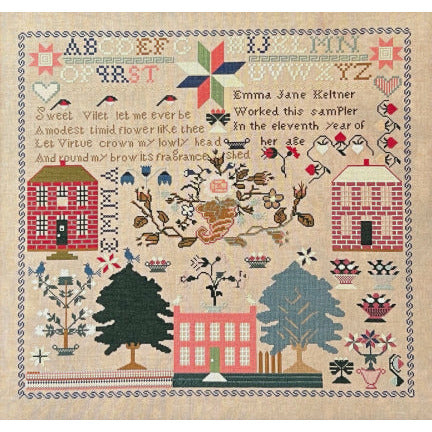 Queenstown Sampler Designs ~ Emma Jane Keltner Sampler