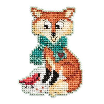 2021 Winter Holiday ~ Foxy Cross Stitch Kit