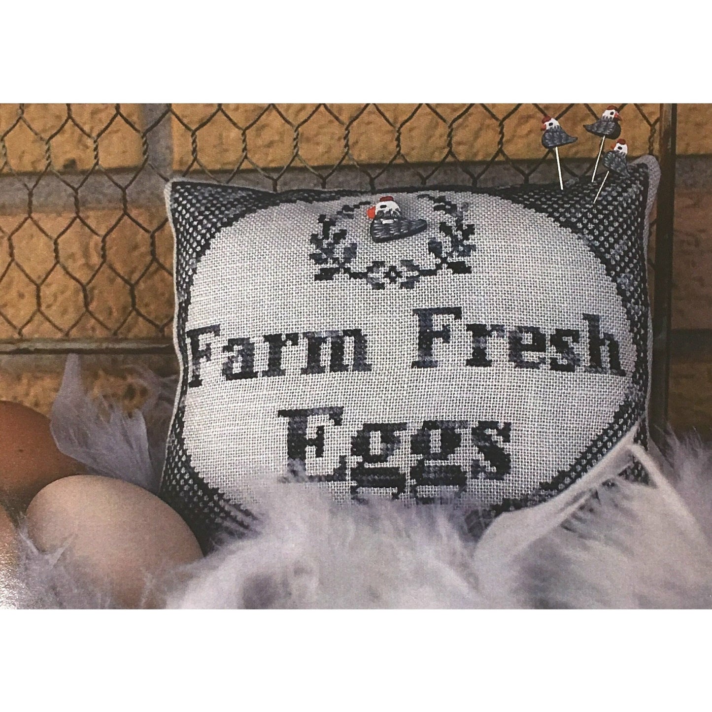 Farm Fresh Eggs Pattern