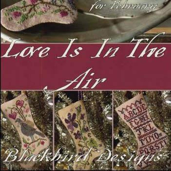 Blackbird Designs ~ February Stockings - Love is in the Air Pattern