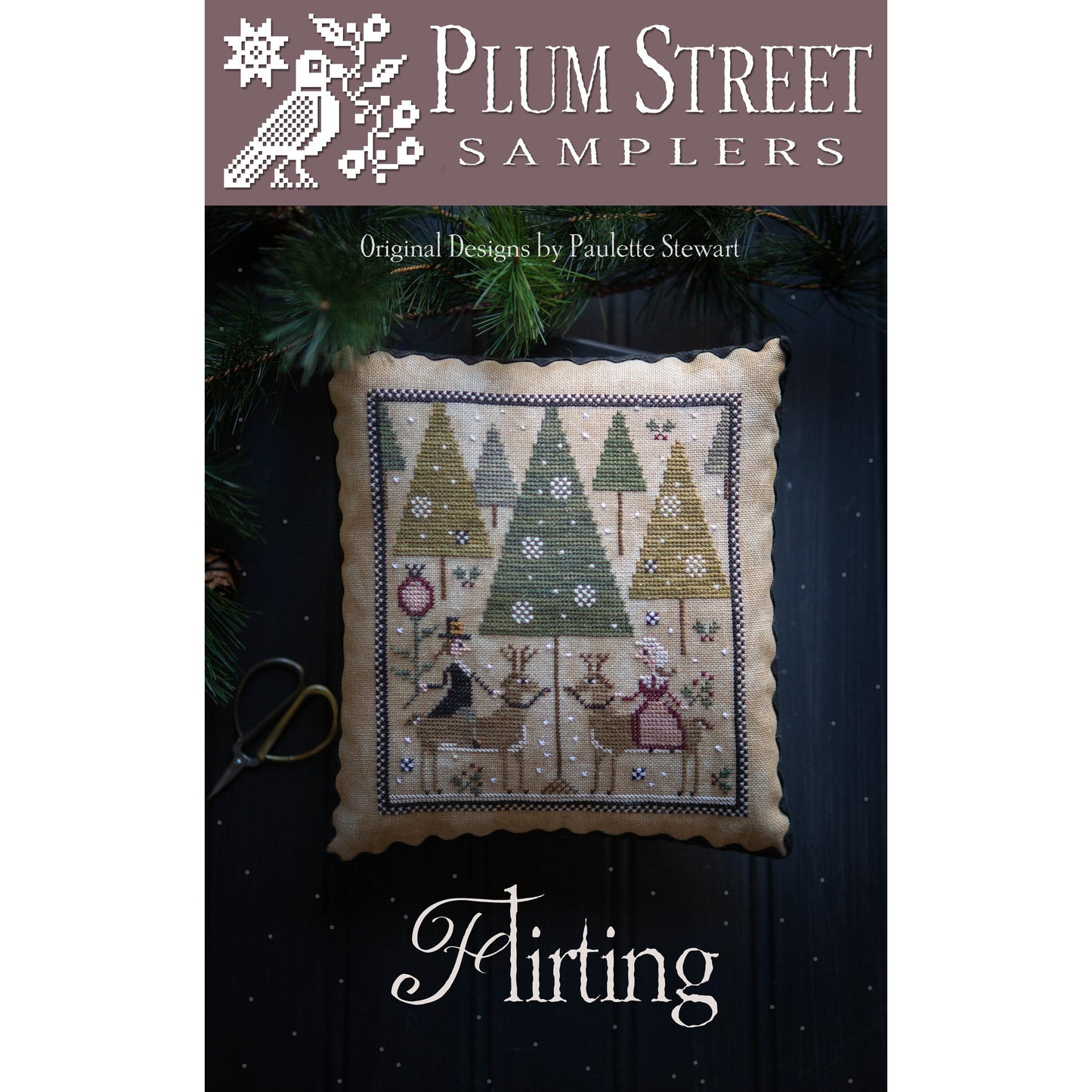 Plum Street Samplers ~ Flirting Pattern