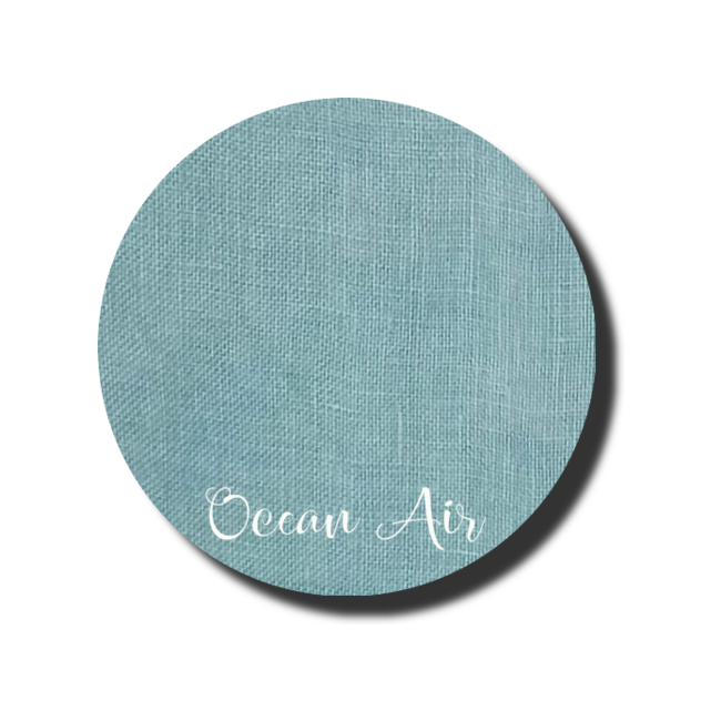 Fox & Rabbit ~ 32 ct. Ocean Air Belfast Linen