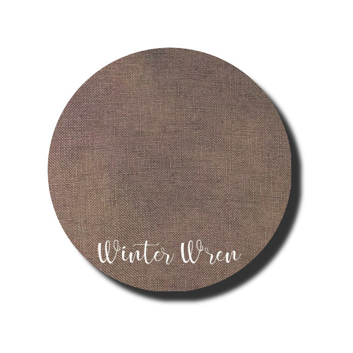 Fox & Rabbit ~ 40 ct. Winter Wren Newcastle Linen