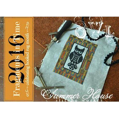 Fragments in Time 2016 Series ~ Celebrating Hooked Rug Motifs