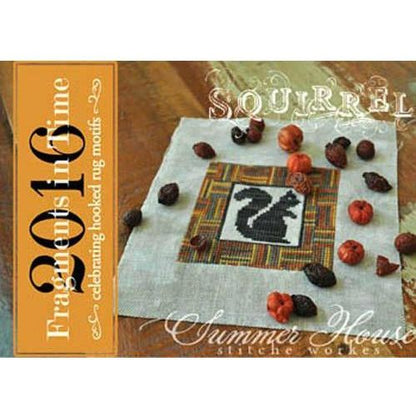 Fragments in Time 2016 Series ~ Celebrating Hooked Rug Motifs