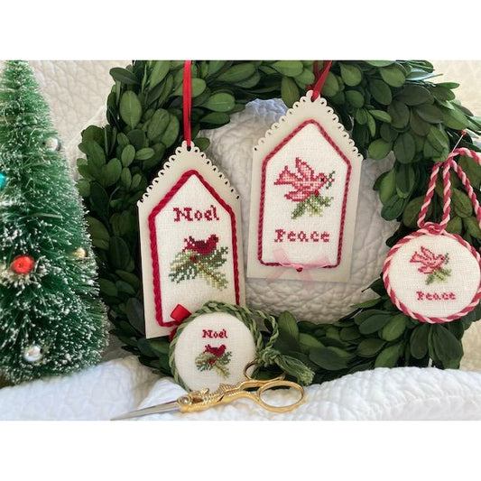 JBW Designs ~ French Christmas Tags II Pattern