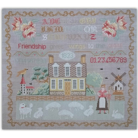 Twin Peak Primitives ~ Friendship Gives Wings Sampler Pattern Expo 2022