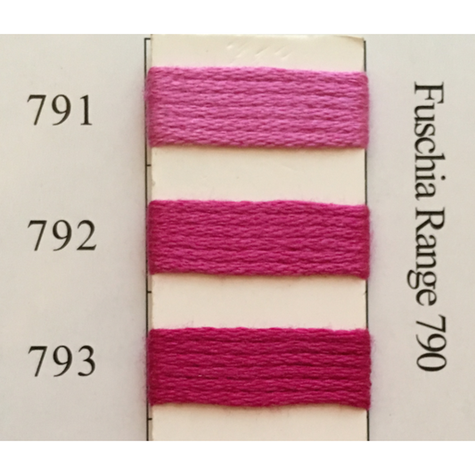 Colors 791 - 793 Fuschia Range