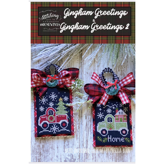 Stitching Housewives ~ Gingham Greetings & Gingham Greetings 2 Pattern