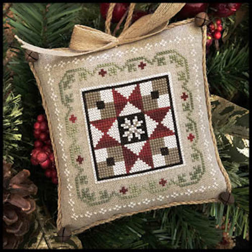 Little House Needleworks | Farmhouse Christmas Part 5 Grandma's Quilt Pattern