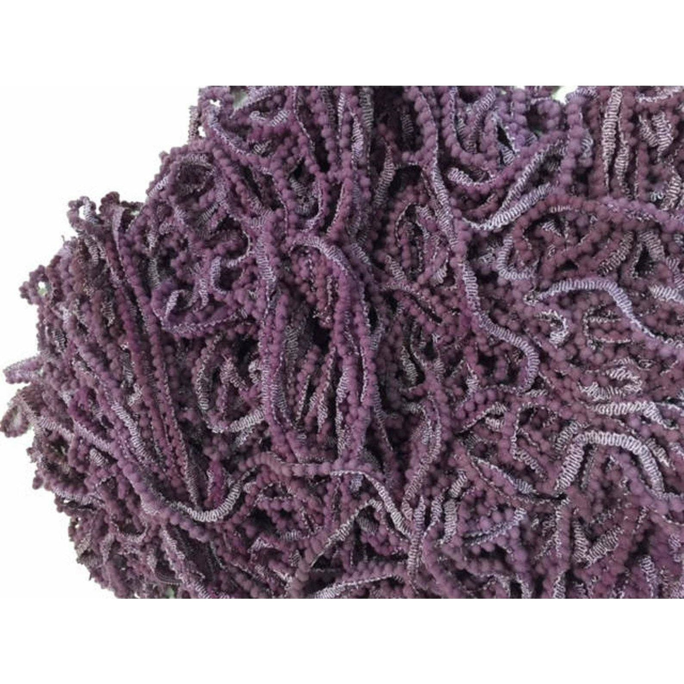 Lady Dot Creates ~ Grape Fizz Pom Pom Trim
