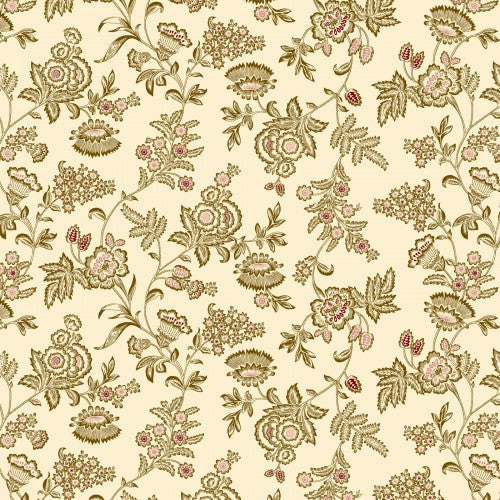 Kim Diehl ~ Cottage Linens Vintage Floral 108" 460 44