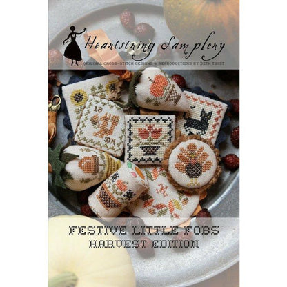 Heartstring Samplery ~ Festive Little Fobs Series Cross Stitch Pattern