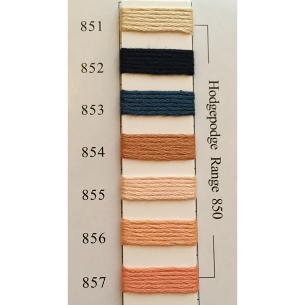 Colors 851 - 857 Hodgepodge Range