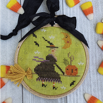 With Thy Needle & Thread ~ Holiday Hoopla - Halloween Pattern