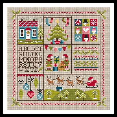 Little Dove Designs ~ Holly Jolly Christmas Pattern