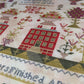 Whilst Iris Naps | Mary Gypson 1828 Reproduction Sampler