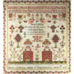 Whilst Iris Naps | Mary Gypson 1828 Reproduction Sampler