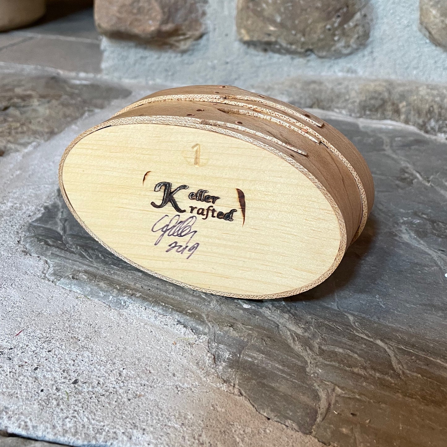 Keller Krafted Shaker Business Card Holder