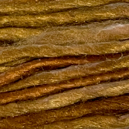 Deco Silk Yarn 1 Ply W11 ~ Vintage Golds 5 yds